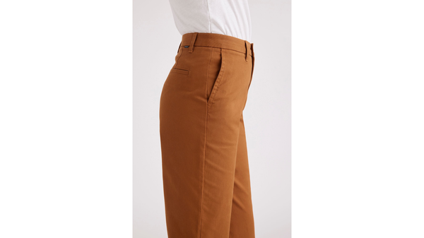 Dockers Weekend Chinos High Straight Fit Brown