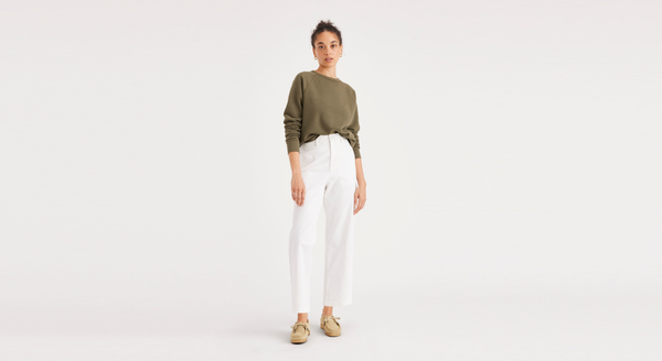 Dockers Weekend Chinos Straight Fit Lucent White