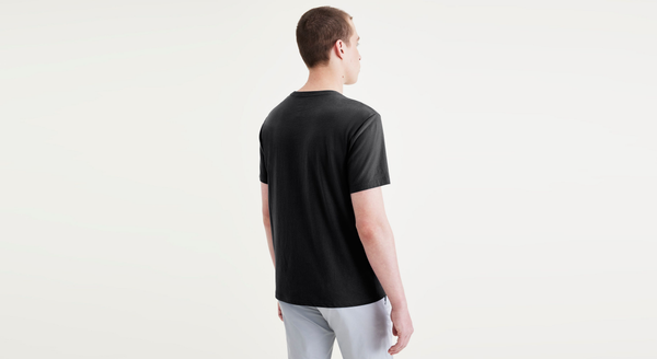 Dockers Wings & Anchor Graphic Tee Slim Fit Black