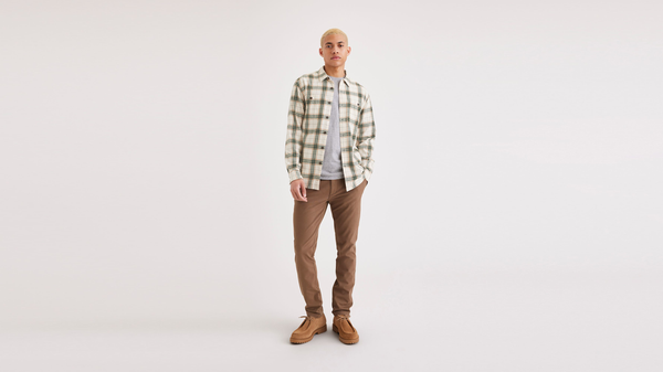 Dockers Work Shirt Regular Fit Khaki