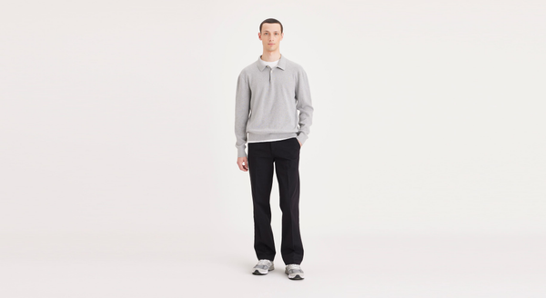 Dockers Workday Khakis Classic Fit Black