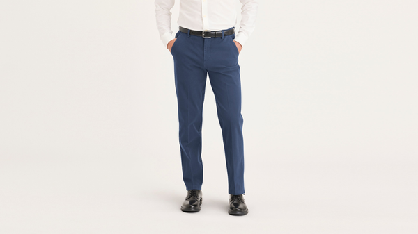 Dockers Workday Khakis Straight Fit Ocean Blue