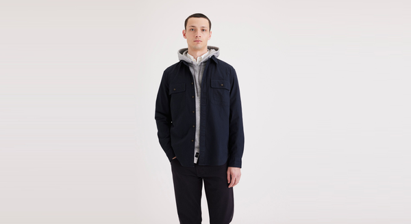 Dockers Workwear Shirt Regular Fit Blue