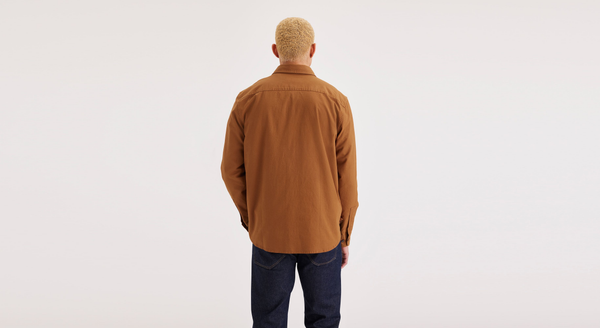 Dockers Workwear Shirt Regular Fit Brown