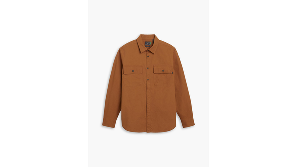Dockers Workwear Shirt Regular Fit Brown