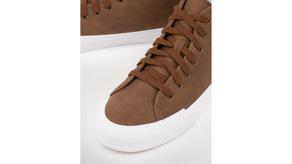 Dockers Forbes High Top Sneakers Tan Synthetic Suede