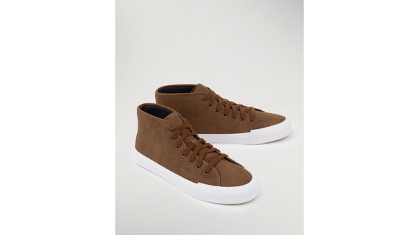 Dockers Forbes High Top Sneakers Tan Synthetic Suede
