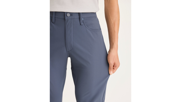 Dockers Go Airweave 5-Pocket Slim Tapered Fit Ombre Blue