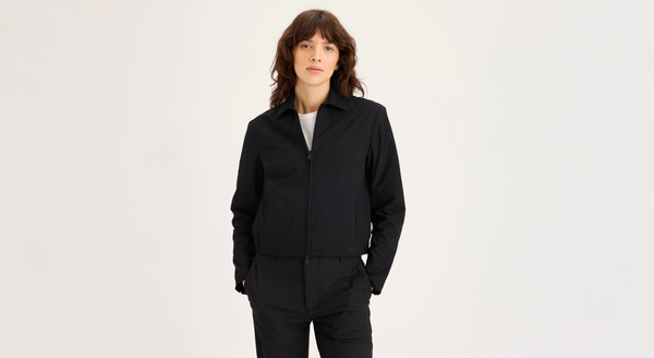 Dockers Go Sprint Jacket Regular Fit with Airweave Beautiful Black