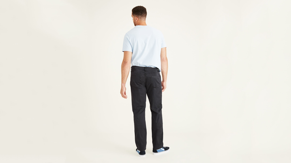 Dockers Jean Cut Pants Straight Fit (Big And Tall) Grey