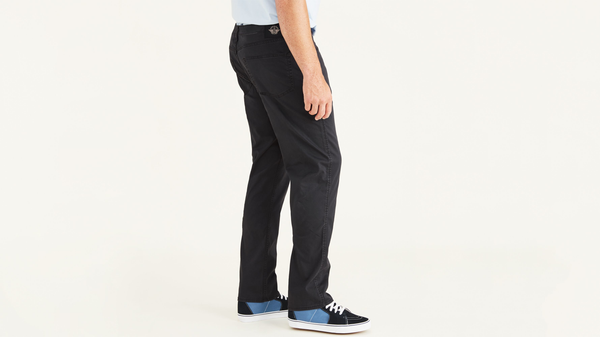 Dockers Jean Cut Pants Straight Fit (Big And Tall) Grey