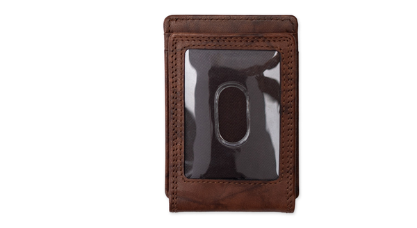 Dockers Leather RFID Wide Magnetic FPW Wallet Brown