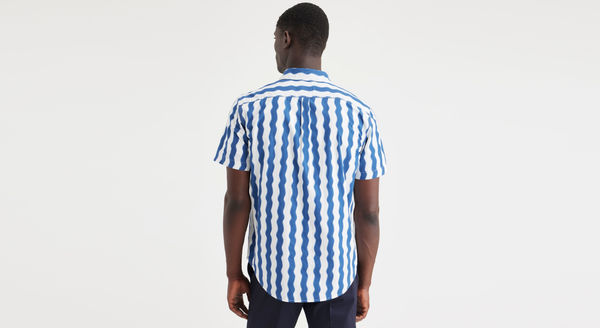 Dockers Original Button Up Regular Fit Seafarer True Blue