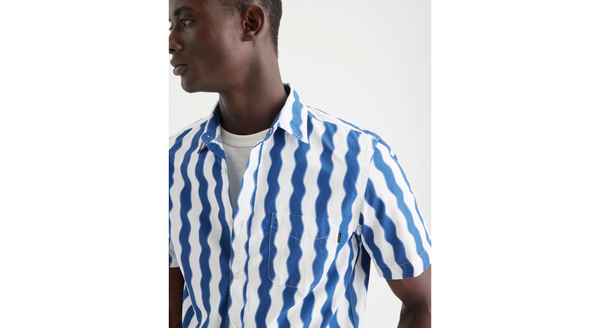 Dockers Original Button Up Regular Fit Seafarer True Blue