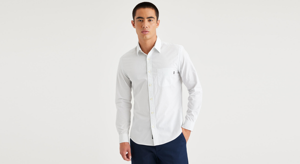 Dockers Original Button Up Slim Fit Gust Cashmere Blue