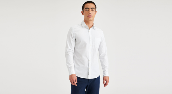 Dockers Original Button Up Slim Fit Gust Cashmere Blue