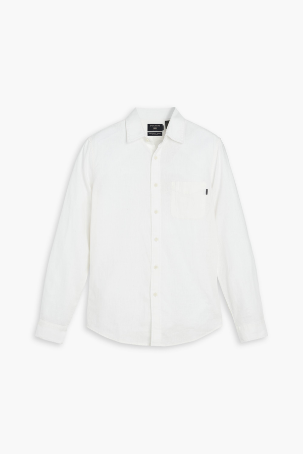 Dockers Original Button-Up Slim Fit Light White Rigid
