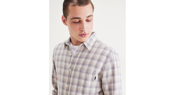 Dockers Original Button Up Slim Fit Seaward Purple Dove