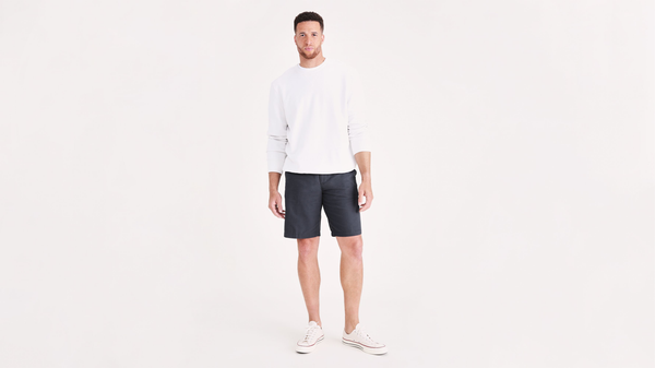 Dockers Perfect 10.5" Shorts (Big and Tall) Maritime Blue