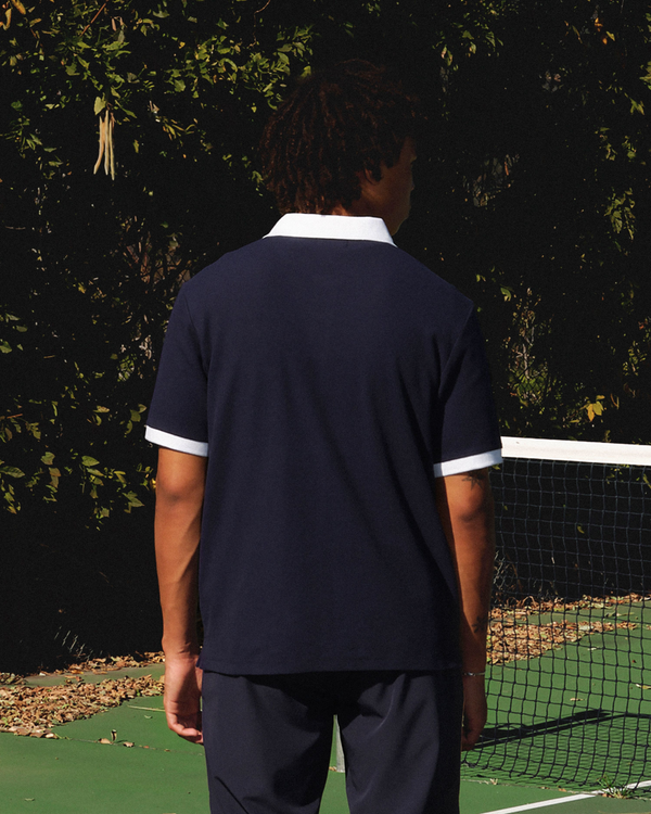 Dockers Racquet Club All Court Polo Regular Fit Blue