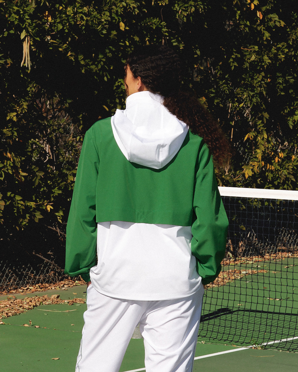 Dockers Racquet Club Collared Anorak Regular Fit Lucent White