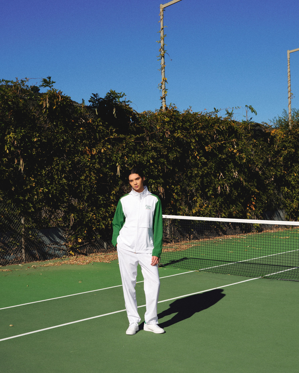 Dockers Racquet Club Collared Anorak Regular Fit Lucent White