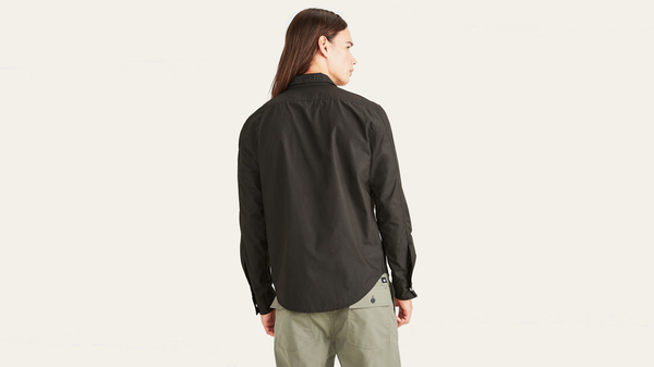 Dockers Rec Button-Up Shirt Regular Fit Pirate Black