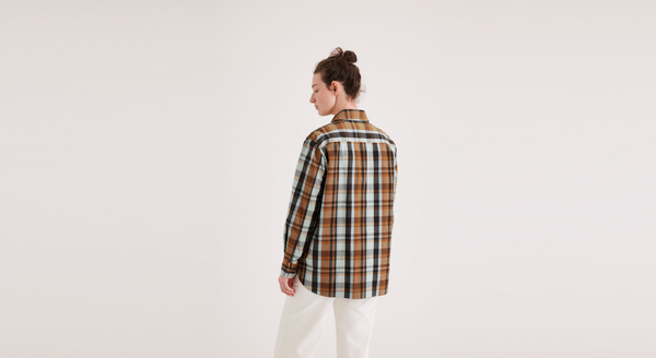 Dockers Shirt Jacket Relaxed Fit Hielo Caramel Café