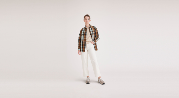 Dockers Shirt Jacket Relaxed Fit Hielo Caramel Café