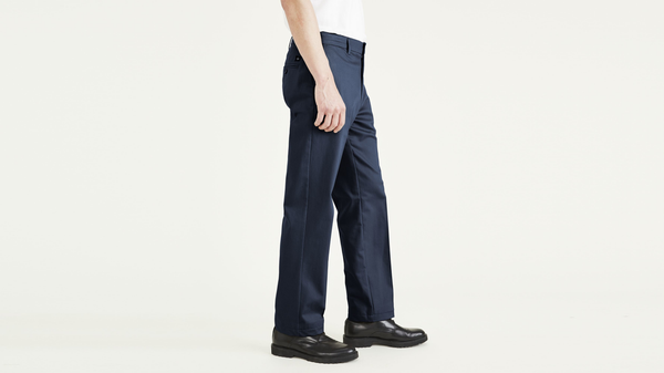 Dockers Signature Iron Free Khakis Classic Fit With Stain Defender® (Big And Tall) Blue