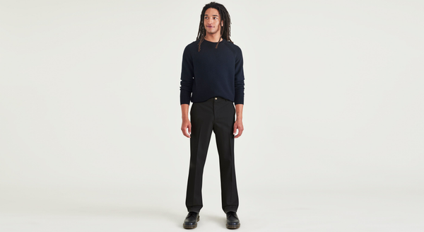 Dockers Signature Iron Free Khakis Classic Fit with Stain Defender® Beautiful Black