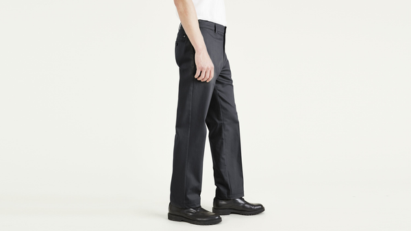 Dockers Signature Iron Free Khakis Classic Fit With Stain Defender® Grey