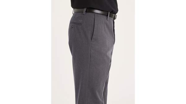Dockers Signature Iron Free Khakis Slim Fit With Stain Defender® Grey