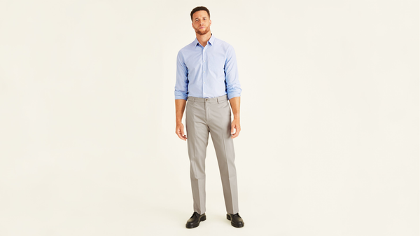 Dockers Signature Khakis Classic Fit (Big and Tall) Tan