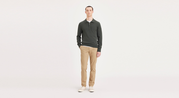 Dockers Signature Khakis Slim Fit New British Khaki