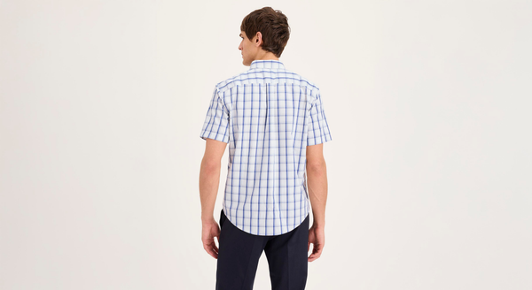 Dockers Signature Stain Defender Shirt Classic Fit Blue