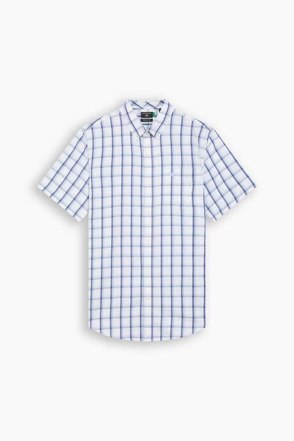Dockers Signature Stain Defender Shirt Classic Fit Blue