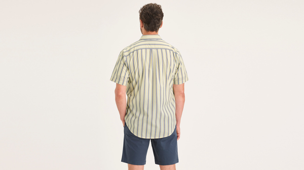 Dockers Signature Stain Defender Shirt Classic Fit Dusty Yellow