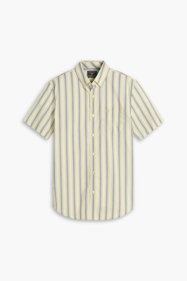 Dockers Signature Stain Defender Shirt Classic Fit Dusty Yellow