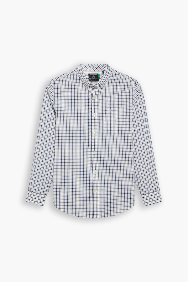 Dockers Signature Stain Defender Shirt Classic Fit Sahara Khaki