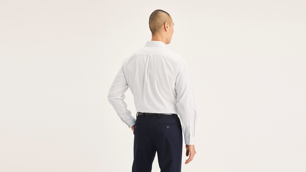 Dockers Signature Stain Defender Shirt Classic Fit White
