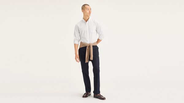 Dockers Signature Stain Defender Shirt Classic Fit White