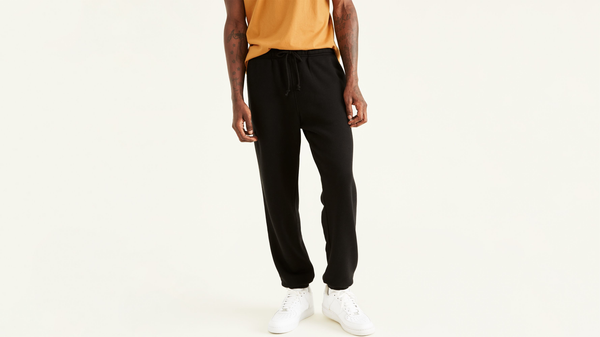 Dockers Sport Sweatpants Straight Fit Beautiful Black