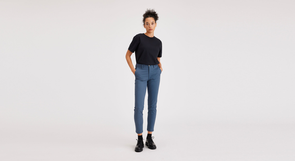 Dockers Weekend Chinos Skinny Fit: Premium Edition Blue