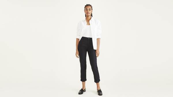 Dockers Weekend Chinos Slim Fit: Premium Edition Beautiful Black