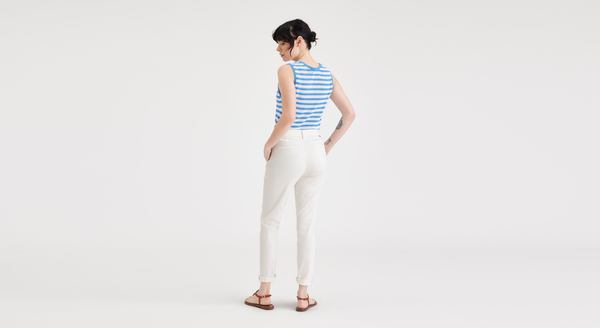 Dockers Weekend Chinos Slim Fit: Premium Edition White