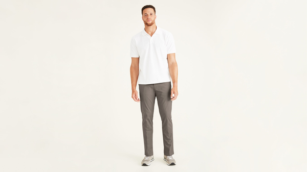 Dockers Workday Khakis Athletic Fit (Big and Tall) Brown