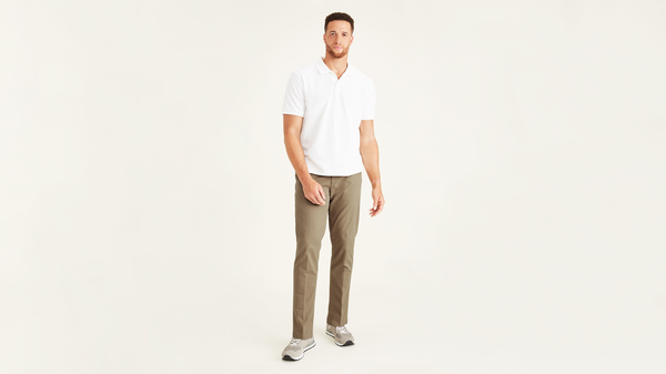 Dockers Workday Khakis Athletic Fit (Big and Tall) New British Khaki