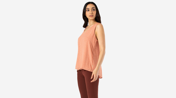 Dockers Back Detail Tank Top Pink