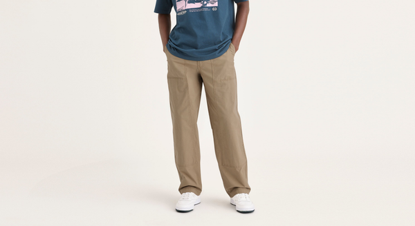 Dockers Eighty-Six Utility Pants Loose Fit Khaki